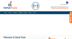 Desktop Screenshot of hetaltools.com